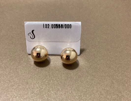 9mm pendientes forma de balón