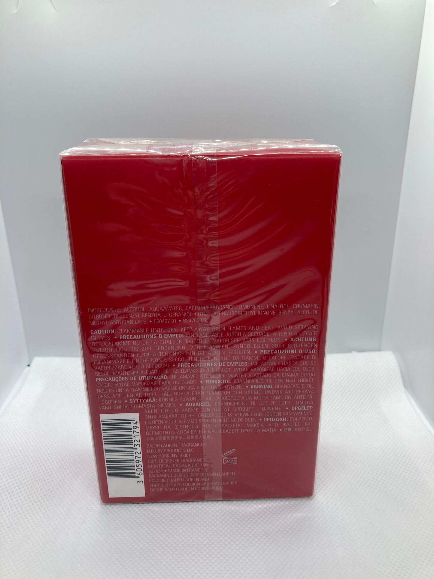 Locion POLO RED